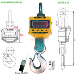 Cân treo JC 15 tấn 2